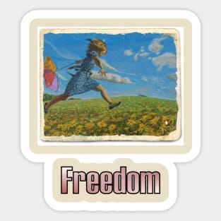 Freedom Sticker